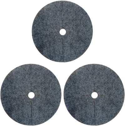 Set disqe anti-barishte Bertoni, 40 cm, 3 copë, gri