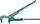 Çelës tubash Bahco Alligator, 1", 90°, jeshil