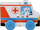 Lodër druri ambulancë TREFL Tiny Tails 61787, magnetike, me rrota