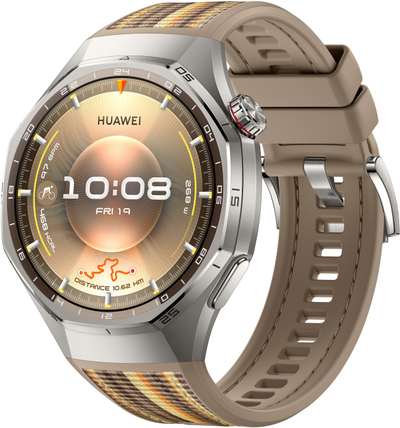 Ora e mençme Huawei Watch GT 6 Pro, 46mm, AMOLED, GPS, titan i zi