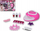 Set manikyr për goca Little Girls DIY Nail Art, me tharëse thonjsh, 3 llakë, rozë