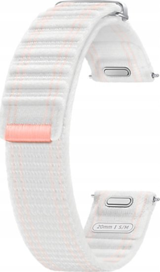 Rrip dore Samsung Business Fabric Band S/M për Galaxy Watch, tekstil, rozë me të bardhë
