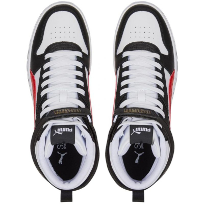 Këpucë sport Puma Rbd Game M 385839 05, lëkurë natyrale, SoftFoam+, të bardha