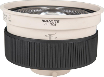 Fresnel Nanlite FL-20G për Forza 300 500, mount Bowens, i bardhë