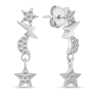 Vathë për femra Brilio Silver sBS3256, të argjendtë