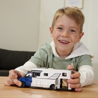 Kamper lodër Majorette Grand Hymer B-Class, 19cm, metal, shumëngjyrësh