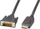 Kabllo EFB DisplayPort në DVI-D K5564SW.2V2, 2m, e zezë