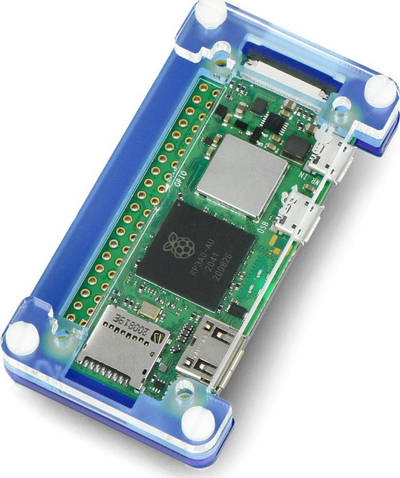 Kuti PIMORONI Pibow Zero 2 W për Raspberry Pi Zero 2 W, me shtresa, ngjyrë vjollcë