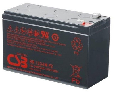 Bateri UPS CSB HR1234WF2, 12V, 9Ah, plumbi