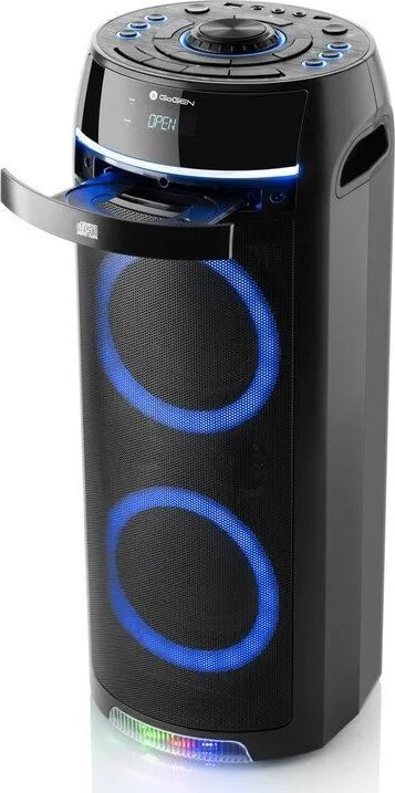 Kuti muzike karaoke portabël pa markë, me Bluetooth, radio FM edhe drita LED
