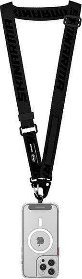 Lidhëse universale për telefon Skinarma Scout XE, najlon, e zezë