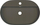 Lavaman Deante CQS TU6B, mbi banak, oval, granit, anthracite metallic