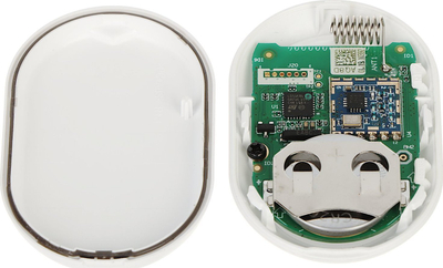 Buton paniku wireless Dahua ARD822 W2, 868MHz, me rrip dore, i bardhë