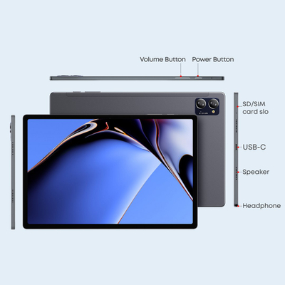 Tablet Chuwi HiPad XPro 4G, 10.5\", 128GB, 6GB RAM, gri