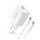 Karikues rrjeti Tech-Protect NC45W-GAN, 45W, 2x USB-C PD, i bardhë