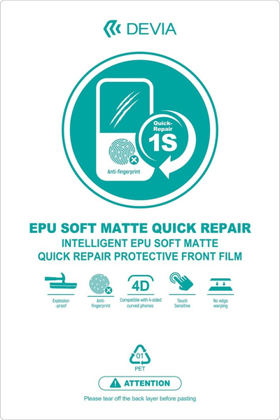 Set foliesh Devia EPU, 20 copë, mat