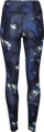Leggings sportivë IQ Cross Revla II W, thithje e shpejtë djersës, tharje e shpejtë, të zinj dhe blu