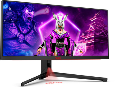 Monitor AOC AG344UXM - Mini LED, 34", UW-QHD, i zi