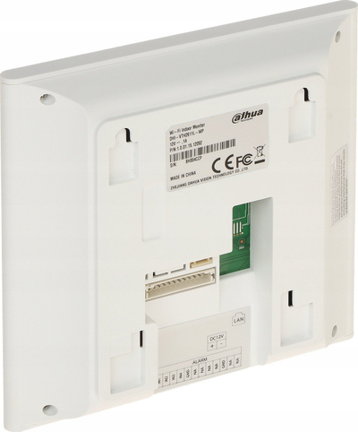 Panel i brendshëm Dahua VTH2611L-WP, 4.3", Wi-Fi IP, i bardhë