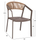 Karrige alumini Miri 56×58×80.5 cm (HM5891.03), bezhë