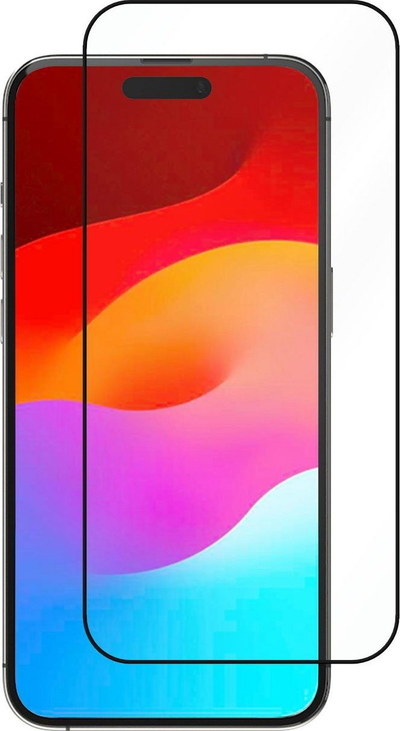 Mbrotës ekrani eSTUFF Titan Shield për iPhone 15 Pro Max, xham i temperuar 9H, transparent