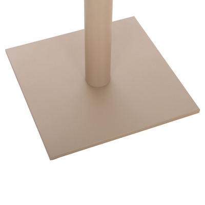 Bazë tavoline HM HM438.25, metal, 46x46x72 cm, cappuccino matt