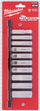 Set çelësa çorape Milwaukee 3/8", 10 copë, thellë krom