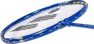 Set badminton Wish Alumtec 5566, 4 raketa, rrjetë me çantë, kuqe blu