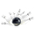 Set bowlingu AJ Sportz Bowling Play Set, 10 kubeza, 2 topa, bardh e zi