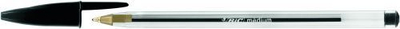 BIC Cristal Original Хемиска Пенка, Црна, Кутија од 50