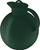 Termus Alfi Sphere Jug Frost, 0.94L, xham vakum, jeshile e errët