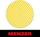 Rrjeta gërryese MENZER Ultranet, Ø225mm, G60, e verdhë