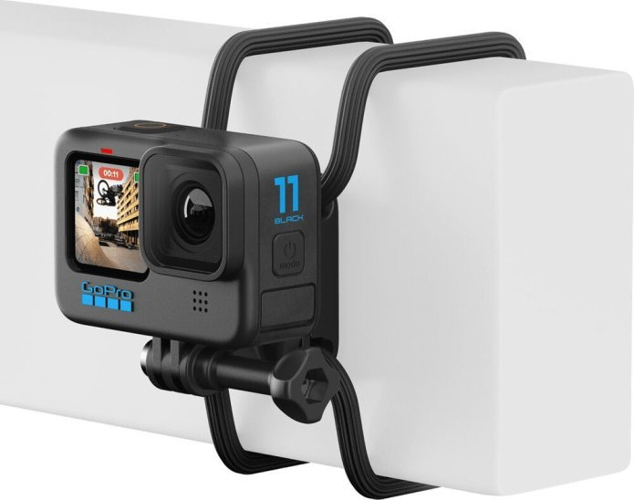 Mbajtëse fleksibile GoPro Gumby, rrotullim 360°, universale, e zezë