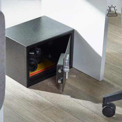 Kaso Yale Dig Mobile Alarmed Safe YYEC 250 DB2, alarm i integruar, tastierë digjitale, gri