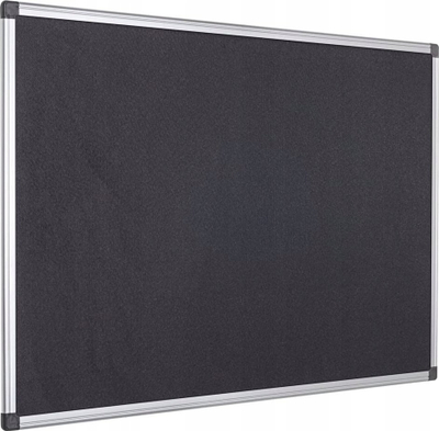 Tabelë njoftimesh Bi-Office Maya FA0309170, 90x60cm, me sipërfaqe pëlhure të zezë