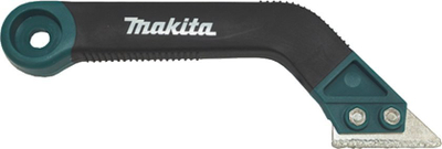 Skrap për fuga Makita D-72914, teh TC, dorezë gome, i zi