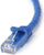 Kabllo StarTech (N6PATC1MBL), RJ-45, Cat6, 1 m, e kaltër