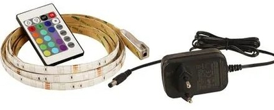 Shirit LED dekorativ Retlux RLS 105, set 3 m, RGB, me telekomandë