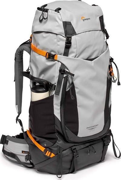 Çantë shpine fotografike Lowepro PhotoSport PRO BP 70L AW III, 70L, për DSLR e mirrorless, gri e errët e hapur