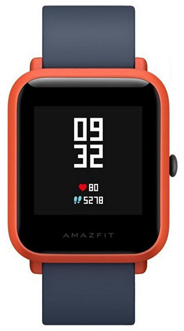 Orë smart Xiaomi Amazfit Bip, e kuqe/kaltër