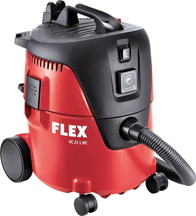 Aspirator profesional Flex VC 21 L MC, 20L, klasë L, i kuq