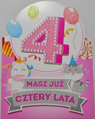 Kartolinë urimi Yeku Birthday Card 4