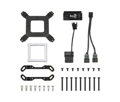 Водно ладење со вода Aerocool Mirage L240, 240mm, ARGB, црно