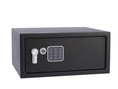 Kasafortë Yale YLV/200/DB2 Home Safe, kombinim me tastierë, mbyllje automatike, gri