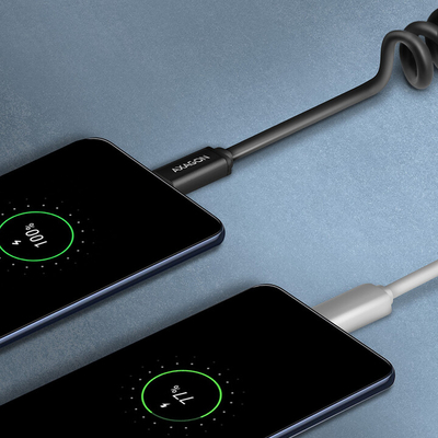 Kabllo AXAGON USB-A - microUSB TWISTER USB2.0, 2.4A, 0.6m