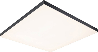 Lampë tavanore Paulmann Velora Rainbow, 595x595mm, RGBW, e zezë