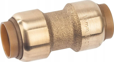 Lidhës shtypës PEGLER YORKSHIRE Tectite 15mm, për tuba, prej bronzi