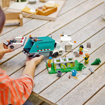 Set LEGO® City 60386 Garbage truck, 261 pjesë