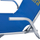 Karrige plazhi Almira HM5053, alumini, 56x70x66 cm, blu