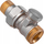 Valvul kthimi Comap Straight, 1/2"-M22, rregullim prurjeje, e nikluar